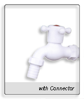 PVC Faucet with Connector